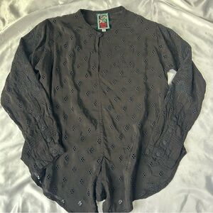 Johnny Was Embroidered Top